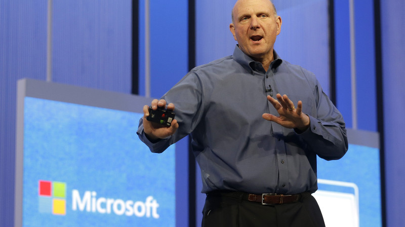 Stīvs Balmers no "Microsoft" izpilddirektora amata aizgāja šī gada februārī
Foto: AP/Scanpix