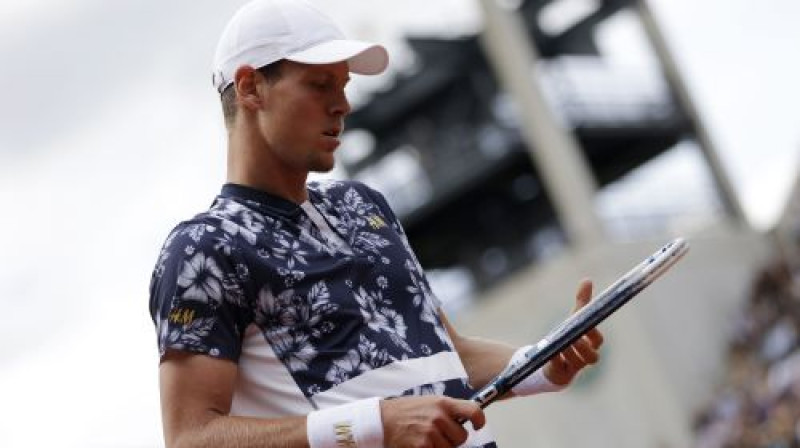 Tomāšs Berdihs spēles plānu šodien neizpildīja
Foto: AFP/Scanpix