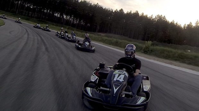 "Openkart" kartingi
Foto: openkart.lv