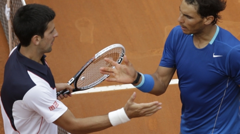 Romā uzvarēja Džokovičs. Kurš būs pārāks Parīzē?
Foto: AP/Scanpix