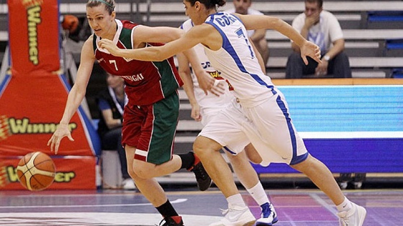 Ana Oliveira uzvaras grozu iemeta 47 sekundes pirms spēles beigām
Foto: www.fibaeurope.com