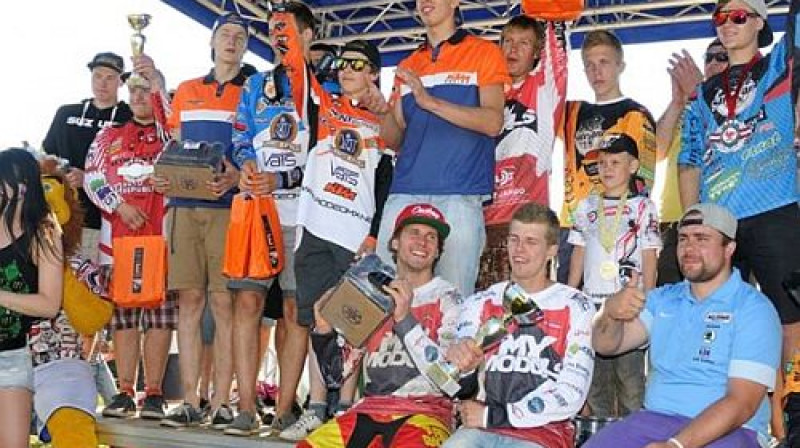 "Superkauss" ātrākie braucēji Rīgas posmā
Foto: Jānis Pastars (superkauss.lv)