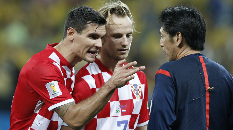 Dejans Lovrens (pa kreisi)
Foto: AFP/Scanpix