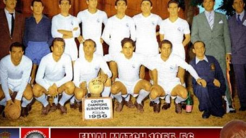 Madrides "Real". 1956. gads