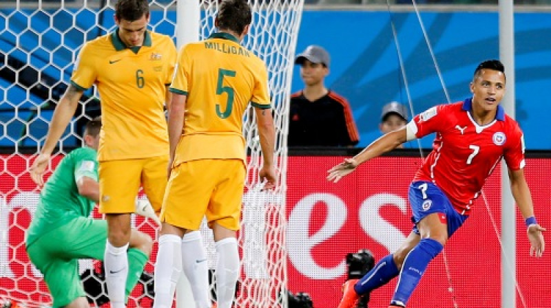 Aleksis Sančess bija pamanāmākais Čīles futbolists
Foto: AP/Scanpix