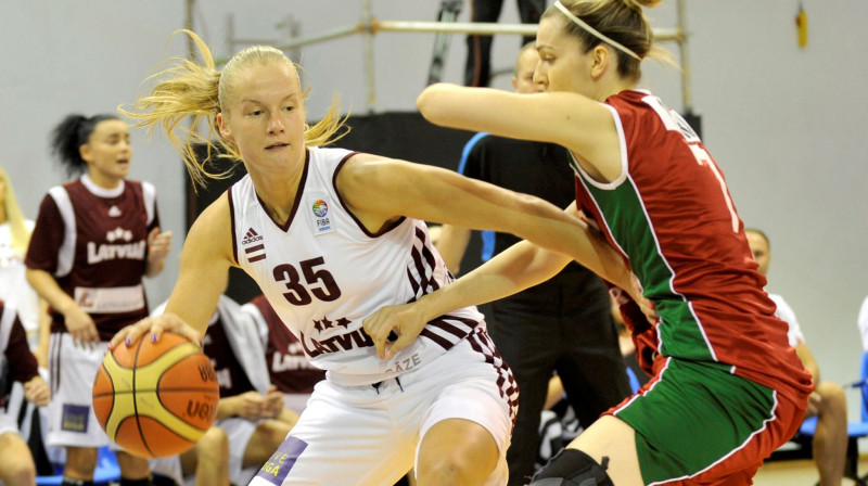 Kate Krēsliņa: trīs tālmetieni uzvarā pār Itāliju
Foto: Romāns Kokšarovs, f64