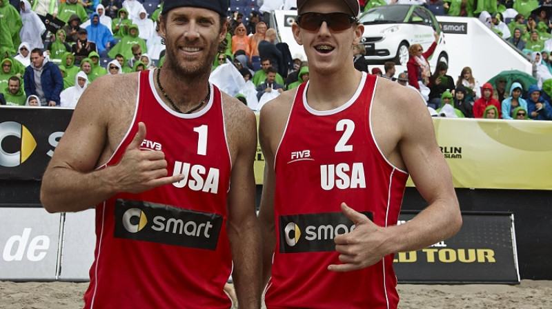 Džons Haidens un Tri Borns
Foto: fivb.org