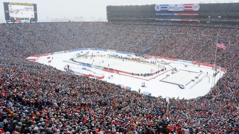 "Winter Classic" 2014.gadā
Foto: AFP/Scanpix