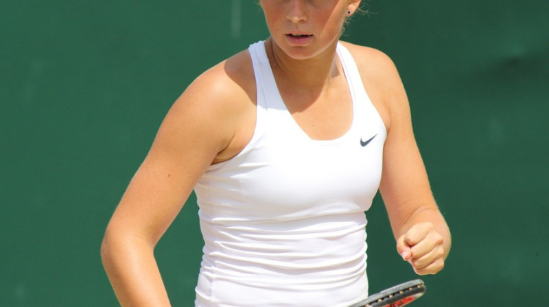 Aļona Ostapenko
Foto: Ian Dorward