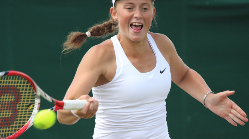 Aļona Ostapenko
Foto: Ian Dorward