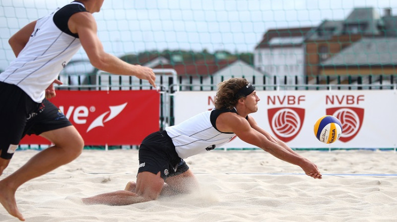 Aleksandrs Samoilovs aizsardzībā
Foto: fivb.org
