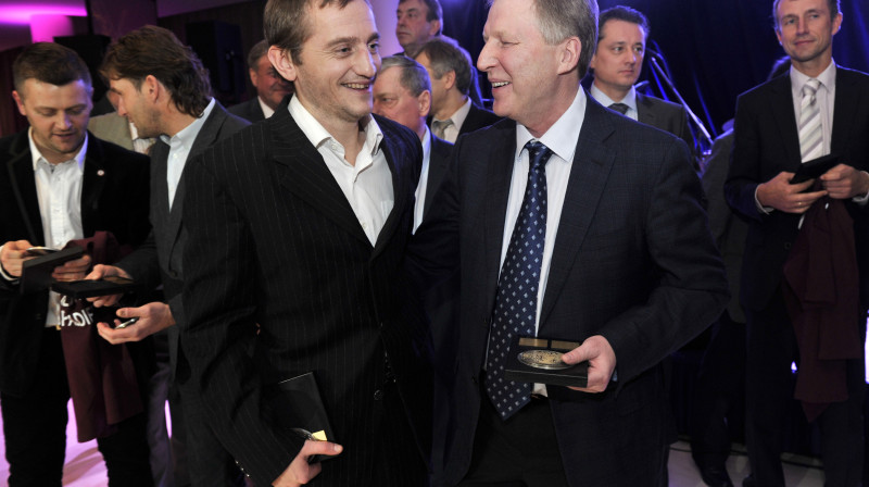 Andrejs Rubins un Aleksandrs Starkovs (2013)
Foto: Romāns Kokšarovs, Sporta Avīze, F64