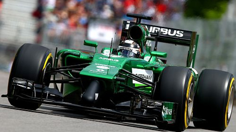 "Caterham" F1 auto
Foto: GETTY IMAGES NORTH AMERICA/Scanpix