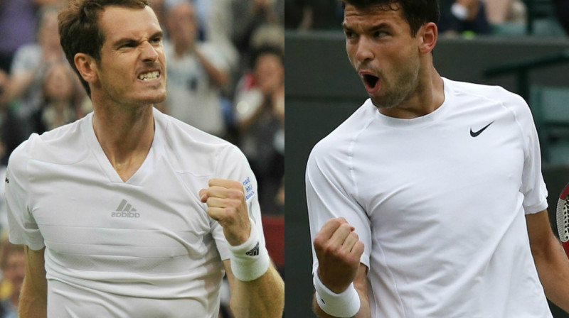 Endijs Marejs un Grigors Dimitrovs
Foto: AFP/Scanpix