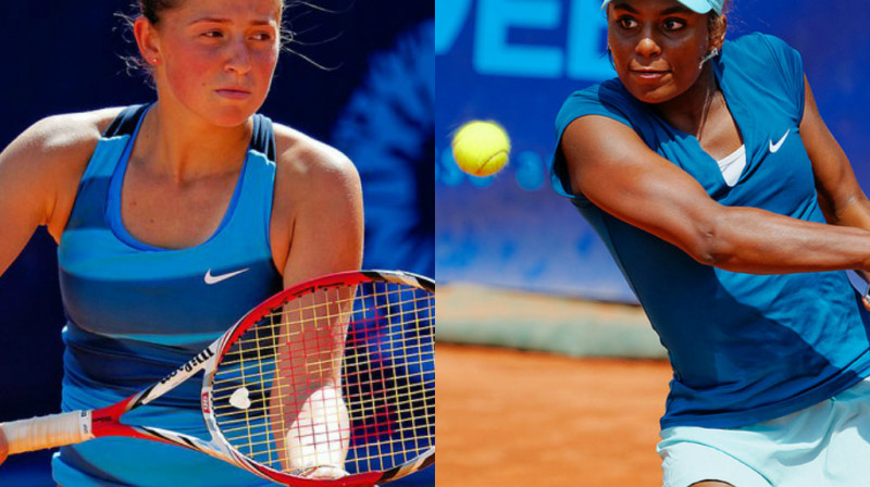 Aļona Ostapenko un Tornado Eliša Bleka
Foto: Richard van Loon