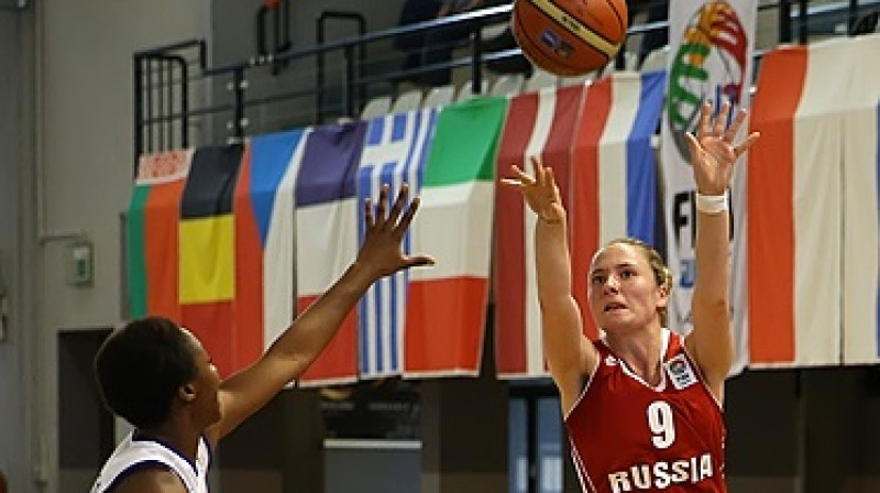 Darja Ļevčenko: 25 punkti uzvarā pār Spāniju
Foto: www.fibaeurope.com