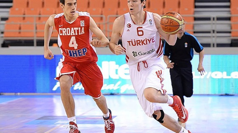 Eiropas junioru čempions Cedi Osmans (Turcija)
Foto: www.fibaeurope.com