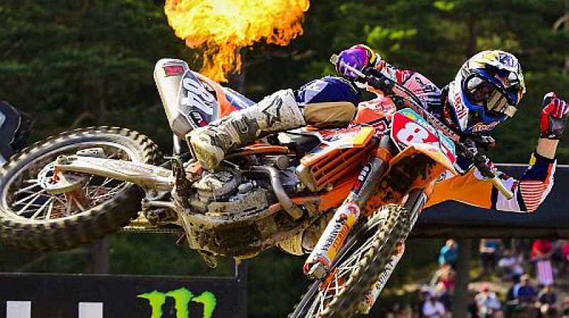 Džefrijs Hērlingss MX2 sacīkstēs
Foto: mxgp.com