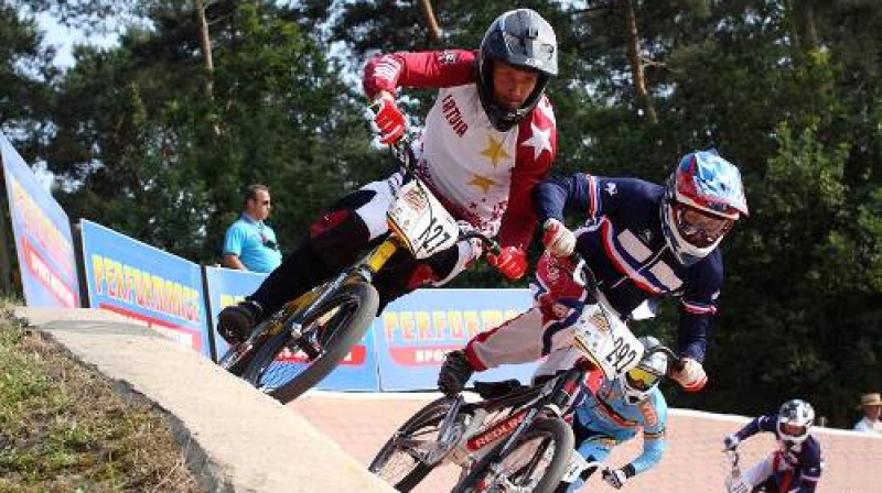 Edžus Treimanis cīņā par līderpozīcijām
Foto: Kim Hee