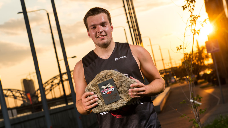 "Red Bull King of the Rock" Latvijas čempions Mārcis Vītols
Publicitātes foto