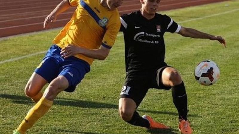 "Atlant" veiksmīgi izglābās pret Luksemburgas komandu
Foto: Lietuvas Futbola federācija