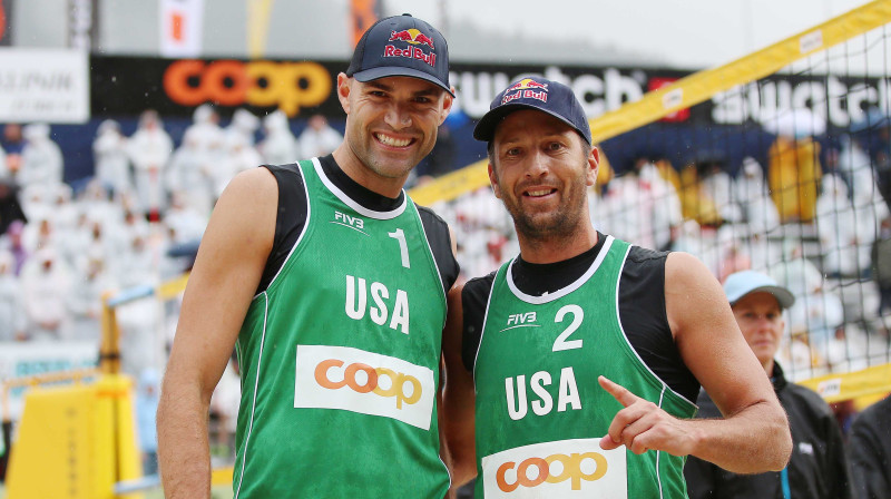 Fils Dalhauzers un Šons Rozentāls
Foto: fivb.org