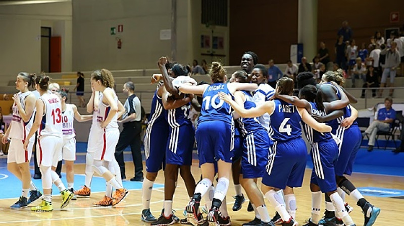 Francijas basketbolistes
Foto: www.fibaeurope.com