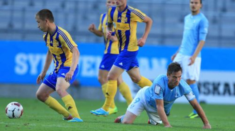 "Ventspils" pirmajā spēlē pret "Malmo" spēlēja neizšķirti 0:0
Foto: Sydsvenskan.se