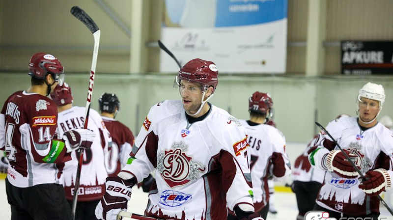 Rīgas "Dinamo" Valmierā, Vidzemes Olimpiskajā centrā aizvada savu ikvasaras sezonas sagatavošanās treniņnometni
Foto: Edgars Vaivads