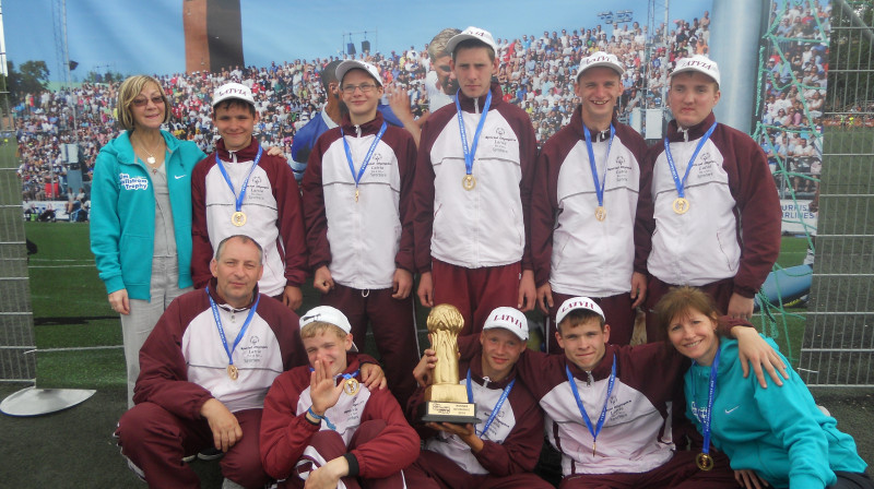 Latvijas Speciālās Olimpiādes komanda
Publicitātes foto