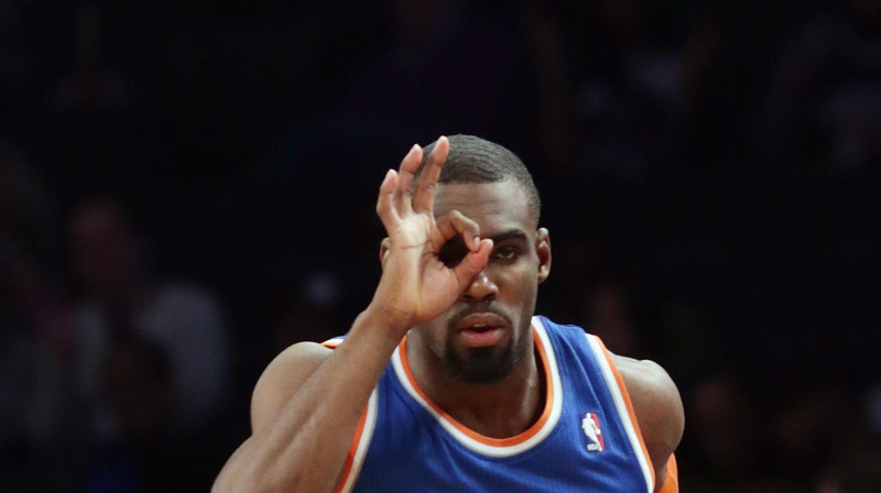Tims Hārdavejs jaunākais atzīmē groza guvumu pret "Brooklyn Nets"
Foto: AFP/Scanpix