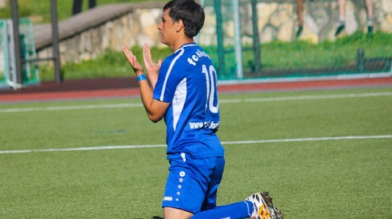 Ruslans Mingazovs - viens no pēdējiem, kurš pametis "Skonto" grimstošo kuģi
Foto: Juris Gūtmans