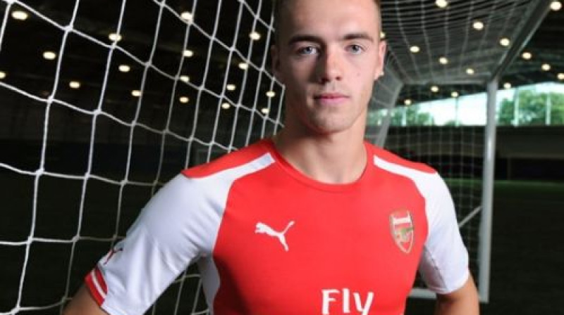 Kalums Čemberss jau "Arsenal" kreklā
Foto: Arsenal.com