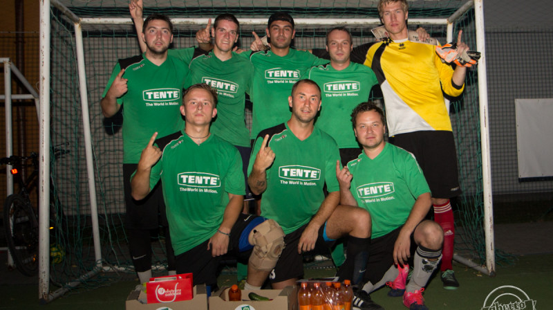 Mārupes "Ghetto Football 6:6" jūlija čempioni "Tente"
Publicitātes foto