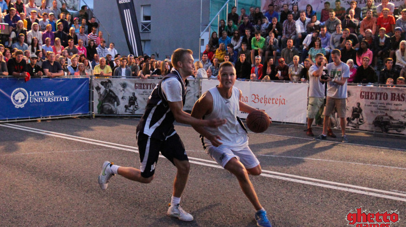 2013. gada "Ghetto Games" festivāla Ventspilī fināls ielu basketbolā
Foto: Renārs Buivids (Ghetto Family)