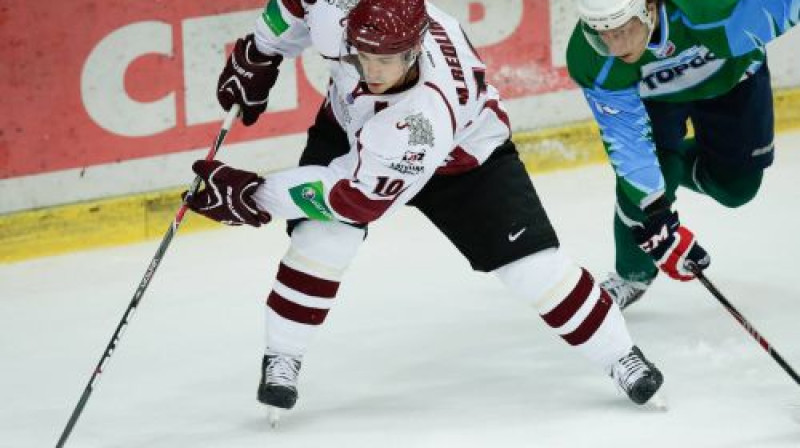 Miķelis Rēdlihs kļuva par Rīgas "Dinamo" labāko spēlētāju zaudējumā
Foto: Raimonds Volonts, "Dinamo Rīga"
