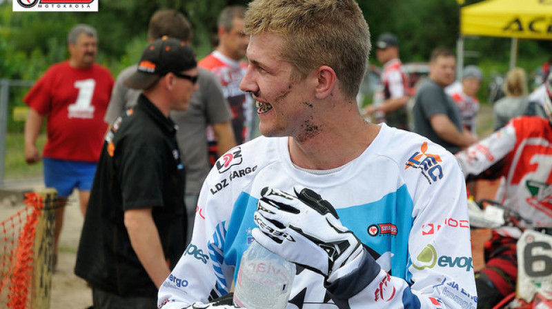 MXPro klases līderis Dāvis Ivanovs
Foto: Jānis Pastars