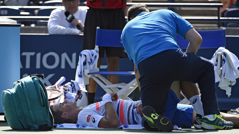 Vasekam Pospišilam savainojums mājās liedza nostartēt labāk
Foto: USA Today Sports/Scanpix