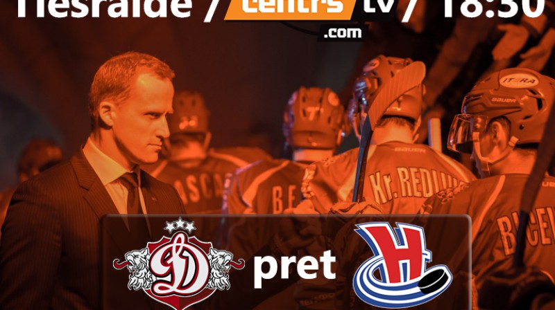 Rīgas "Dinamo" pārbaudes spēles pret Novosibirskas „Sibir” skaties Sportacentrs.com TV vai interneta tiešraidē Sportacentrs.com