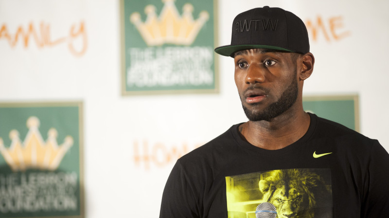 Lebrons Džeimss 
Foto: AFP/Scanpix