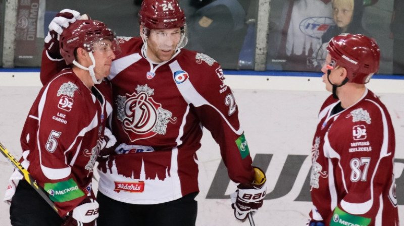 Čejs Genovejs, Pjotrs Sčastļivijs un Gints Meija
Foto: Raimonds Volonts, www.dinamoriga.lv
