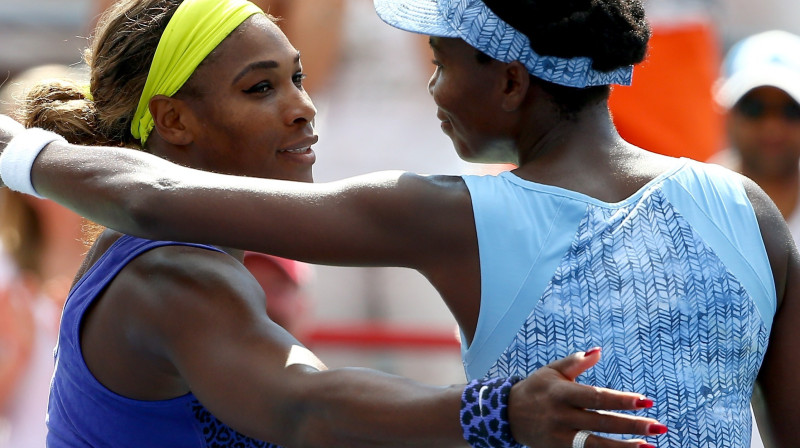 Māsas Viljamsas pēc Monreālas pusfināla
Foto: AFP/Scanpix