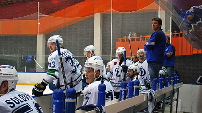 Harijs Vītoliņš pie "Dynamo" stūres
Foto: dynamo.ru