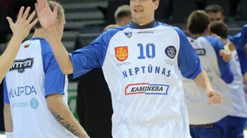 Justs Siņica 
Foto: bcneptunas.lt