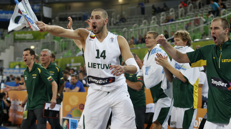 Jons Valančūns 2011. gadā Liepājā un Rīgā kļuva par pasaules junioru čempionu
Foto: AFP/Scanpix