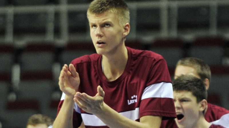 Kristaps Porziņģis
Foto: Romāns Kokšarovs/f64