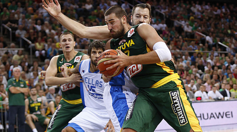 Jons Valančūns uzvarā pār Grieķiju guva 14 punktus
Foto: www.lrytas.lt