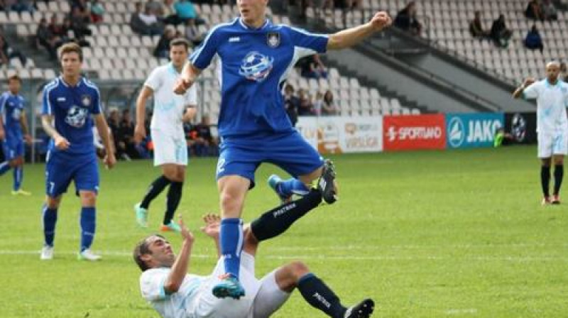 Vladislavs Gutkovskis gūst kārtējos vārtus
Foto: Juris Gutmans (skontofc.com)