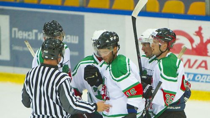 "Liepājas" hokejisti
Foto: Aigars Prūsis