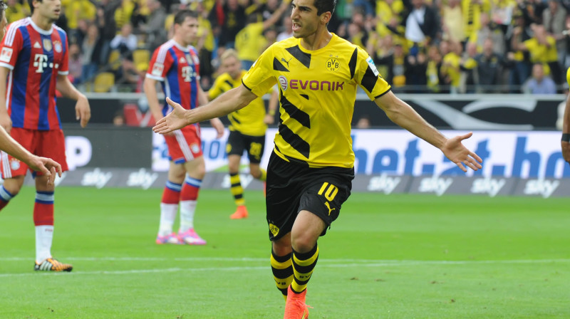 "Borussia" pussargs Henrihs Mhitarjans 
Foto: SIPA/Scanpix